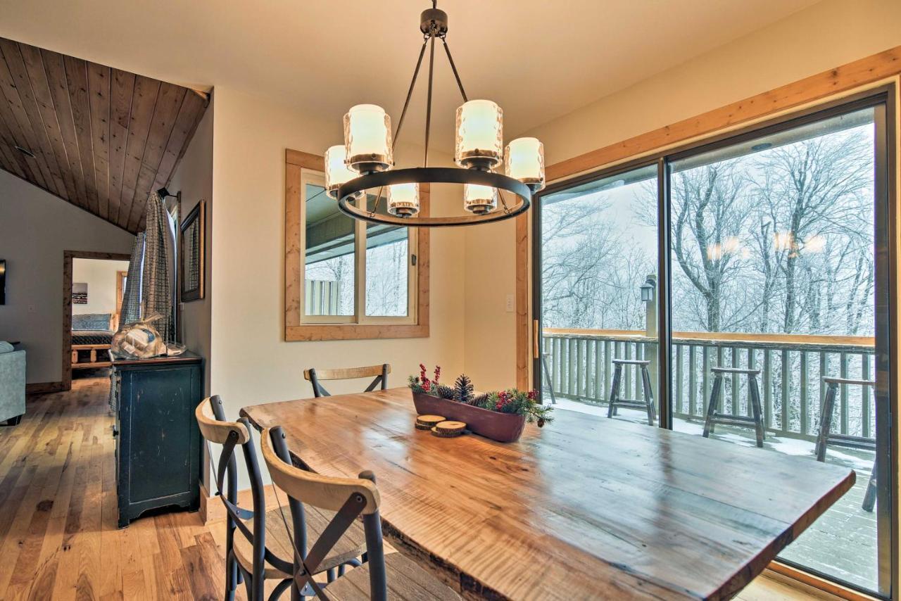 Cabin With Hot Tub And Mountain Views Less Than 5 Mi To Boone Blowing Rock Extérieur photo