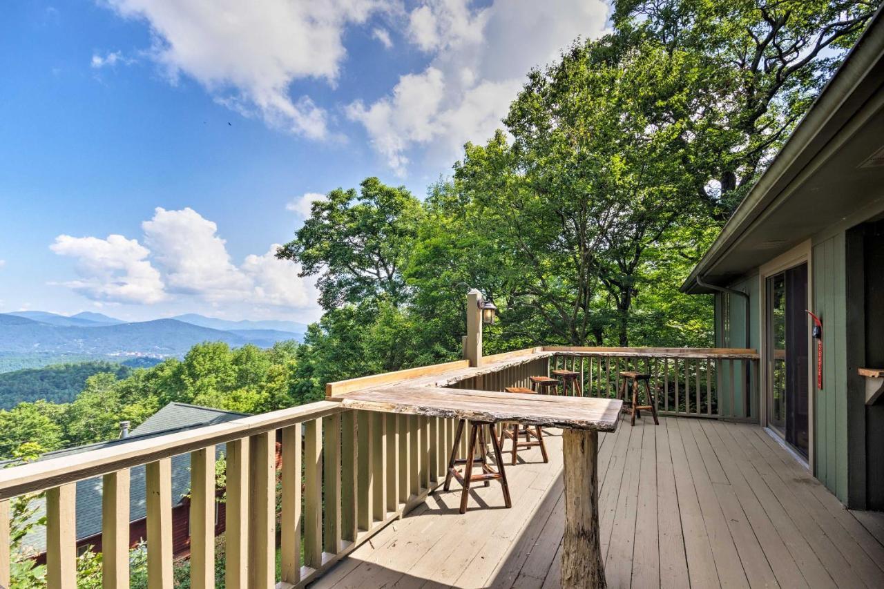 Cabin With Hot Tub And Mountain Views Less Than 5 Mi To Boone Blowing Rock Extérieur photo